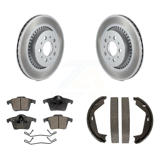 Coated Disc Rotors and Ceramic Brake Pads Kit-KGT-103894 - Kit.bestparts.ca