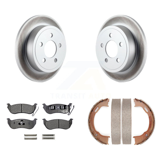 Coated Disc Rotors and Ceramic Brake Pads Kit-KGT-103895 - Kit.bestparts.ca