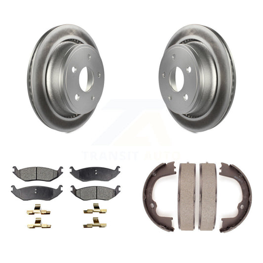 Coated Disc Rotors and Ceramic Brake Pads Kit-KGT-103915 - Kit.bestparts.ca