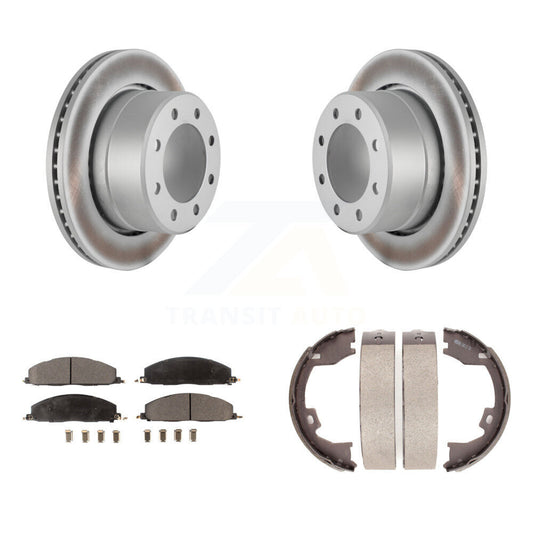 Coated Disc Rotors and Ceramic Brake Pads Kit-KGT-103916 - Kit.bestparts.ca