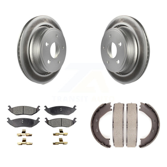 Coated Disc Rotors and Ceramic Brake Pads Kit-KGT-103917 - Kit.bestparts.ca