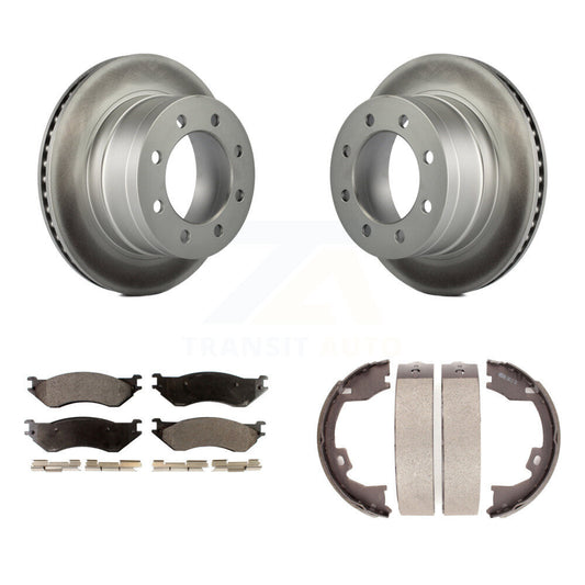Coated Disc Rotors and Ceramic Brake Pads Kit-KGT-103918 - Kit.bestparts.ca