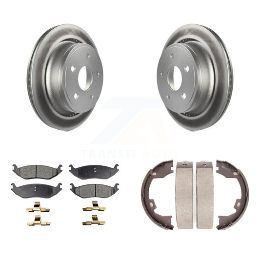 Coated Disc Rotors and Ceramic Brake Pads Kit-KGT-103919 - Kit.bestparts.ca