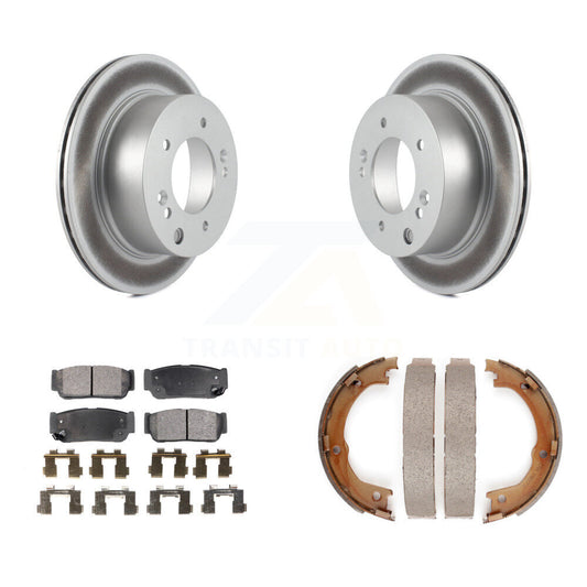 Coated Disc Rotors and Ceramic Brake Pads Kit-KGT-103924 - Kit.bestparts.ca