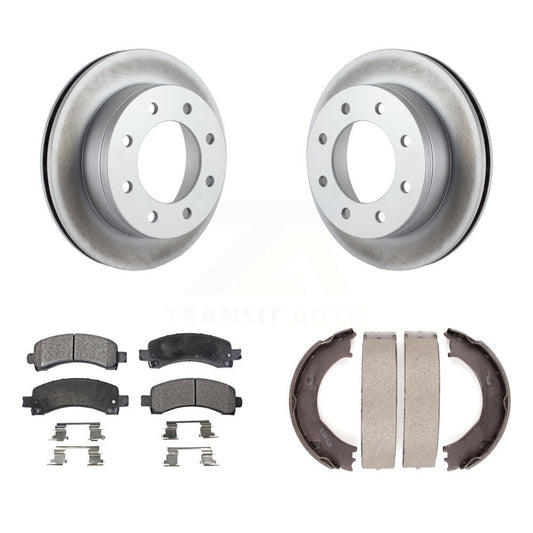 Coated Disc Rotors and Ceramic Brake Pads Kit-KGT-103925 - Kit.bestparts.ca