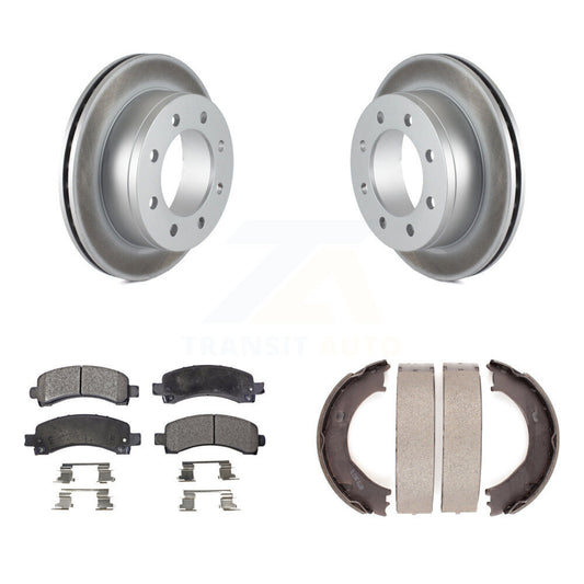 Coated Disc Rotors and Ceramic Brake Pads Kit-KGT-103926 - Kit.bestparts.ca