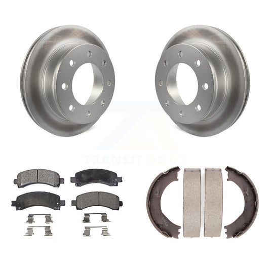 Coated Disc Rotors and Ceramic Brake Pads Kit-KGT-103927 - Kit.bestparts.ca