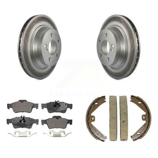 Coated Disc Rotors and Ceramic Brake Pads Kit-KGT-103932 - Kit.bestparts.ca