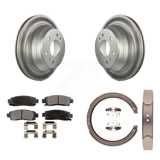 Coated Disc Rotors and Ceramic Brake Pads Kit-KGT-103942 - Kit.bestparts.ca