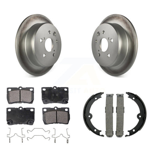 Coated Disc Rotors and Ceramic Brake Pads Kit-KGT-103952 - Kit.bestparts.ca