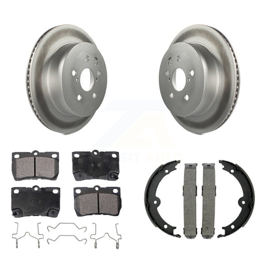 Coated Disc Rotors and Ceramic Brake Pads Kit-KGT-103953 - Kit.bestparts.ca