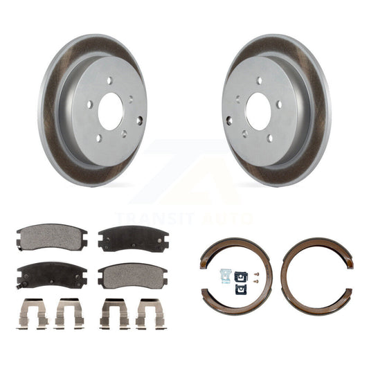 Coated Disc Rotors and Ceramic Brake Pads Kit-KGT-103954 - Kit.bestparts.ca