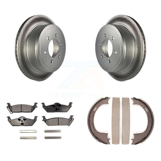 Coated Disc Rotors and Ceramic Brake Pads Kit-KGT-103966 - Kit.bestparts.ca