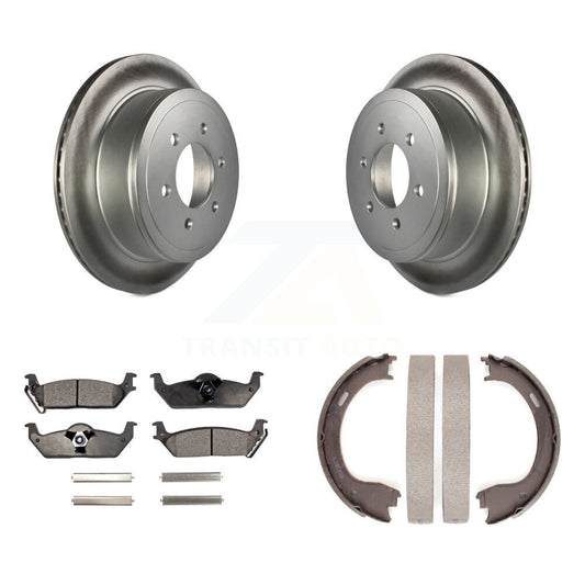 Coated Disc Rotors and Ceramic Brake Pads Kit-KGT-103968 - Kit.bestparts.ca