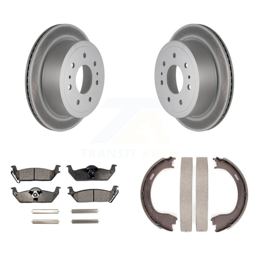 Coated Disc Rotors and Ceramic Brake Pads Kit-KGT-103969 - Kit.bestparts.ca