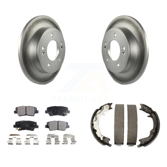 Coated Disc Rotors and Ceramic Brake Pads Kit-KGT-103970 - Kit.bestparts.ca