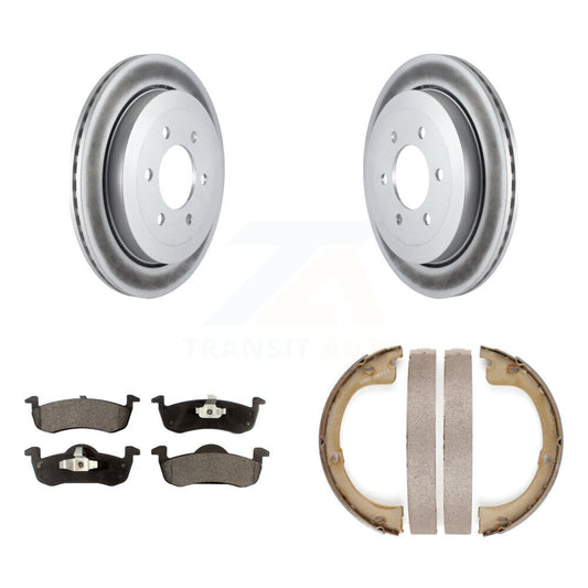 Coated Disc Rotors and Ceramic Brake Pads Kit-KGT-103971 - Kit.bestparts.ca