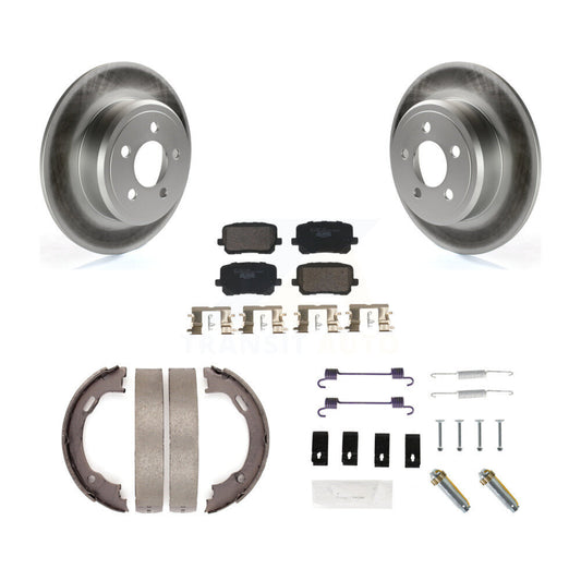 Coated Disc Rotors and Ceramic Brake Pads Kit-KGT-103977 - Kit.bestparts.ca