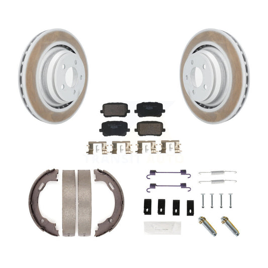Coated Disc Rotors and Ceramic Brake Pads Kit-KGT-103978 - Kit.bestparts.ca
