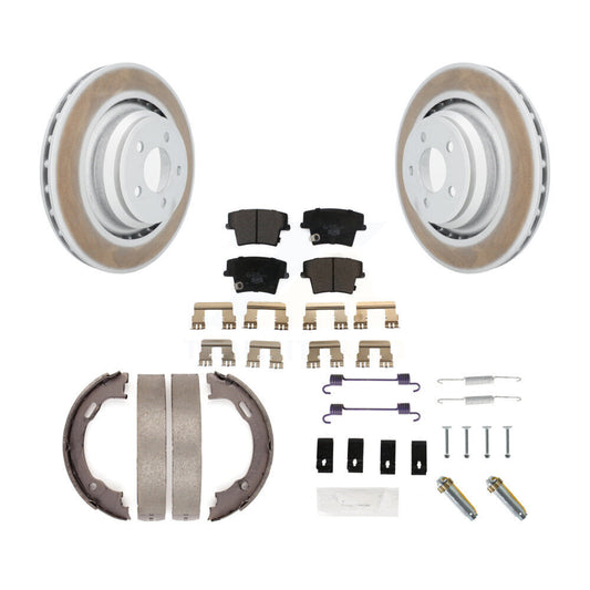 Coated Disc Rotors and Ceramic Brake Pads Kit-KGT-103985 - Kit.bestparts.ca