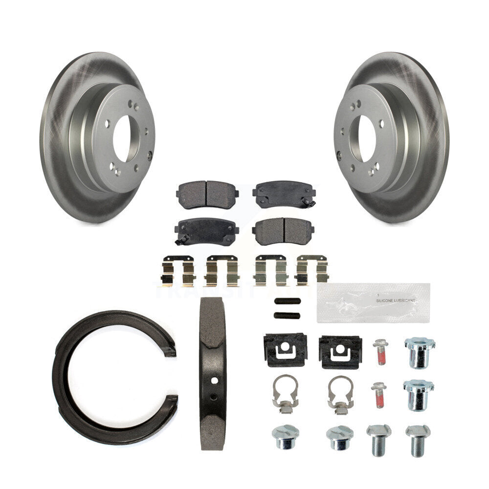 Coated Disc Rotors and Ceramic Brake Pads Kit-KGT-103987 - Kit.bestparts.ca Kit.bestparts.ca