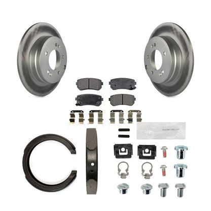 Coated Disc Rotors and Ceramic Brake Pads Kit-KGT-103987 - Kit.bestparts.ca