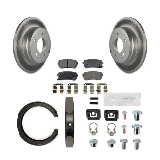 Coated Disc Rotors and Ceramic Brake Pads Kit-KGT-103987 - Kit.bestparts.ca
