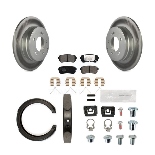 Coated Disc Rotors and Ceramic Brake Pads Kit-KGT-103988 - Kit.bestparts.ca