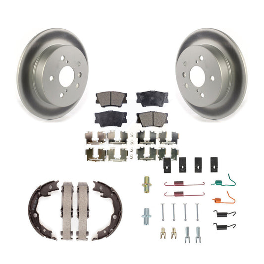Coated Disc Rotors and Ceramic Brake Pads Kit-KGT-103993 - Kit.bestparts.ca