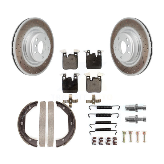 Coated Disc Rotors and Ceramic Brake Pads Kit-KGT-104012 - Kit.bestparts.ca