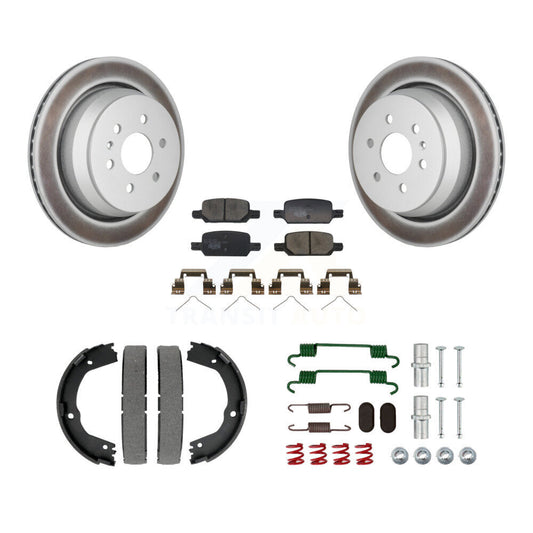 Disc Rotors and Ceramic Brake Pads Kit-KGT-104032 - Kit.bestparts.ca