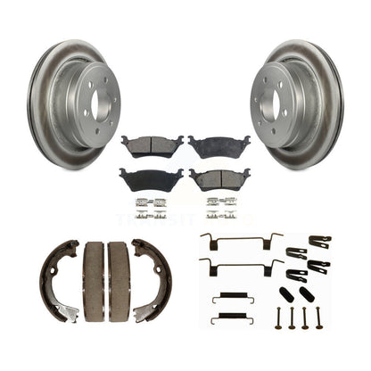 coated disc rotors and ceramic brake pads-kgt-104033 - Kit.bestparts.ca