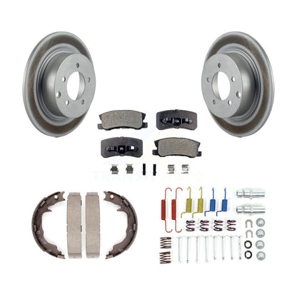 Coated Disc Rotors and Ceramic Brake Pads Kit-KGT-104040 - Kit.bestparts.ca