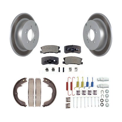 Coated Disc Rotors and Ceramic Brake Pads Kit-KGT-104041 - Kit.bestparts.ca