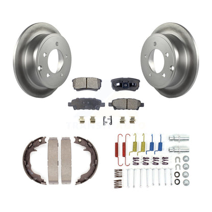 Coated Disc Rotors and Ceramic Brake Pads Kit-KGT-104042 - Kit.bestparts.ca