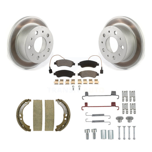 Coated Disc Rotors and Ceramic Brake Pads Kit-KGT-104044 - Kit.bestparts.ca