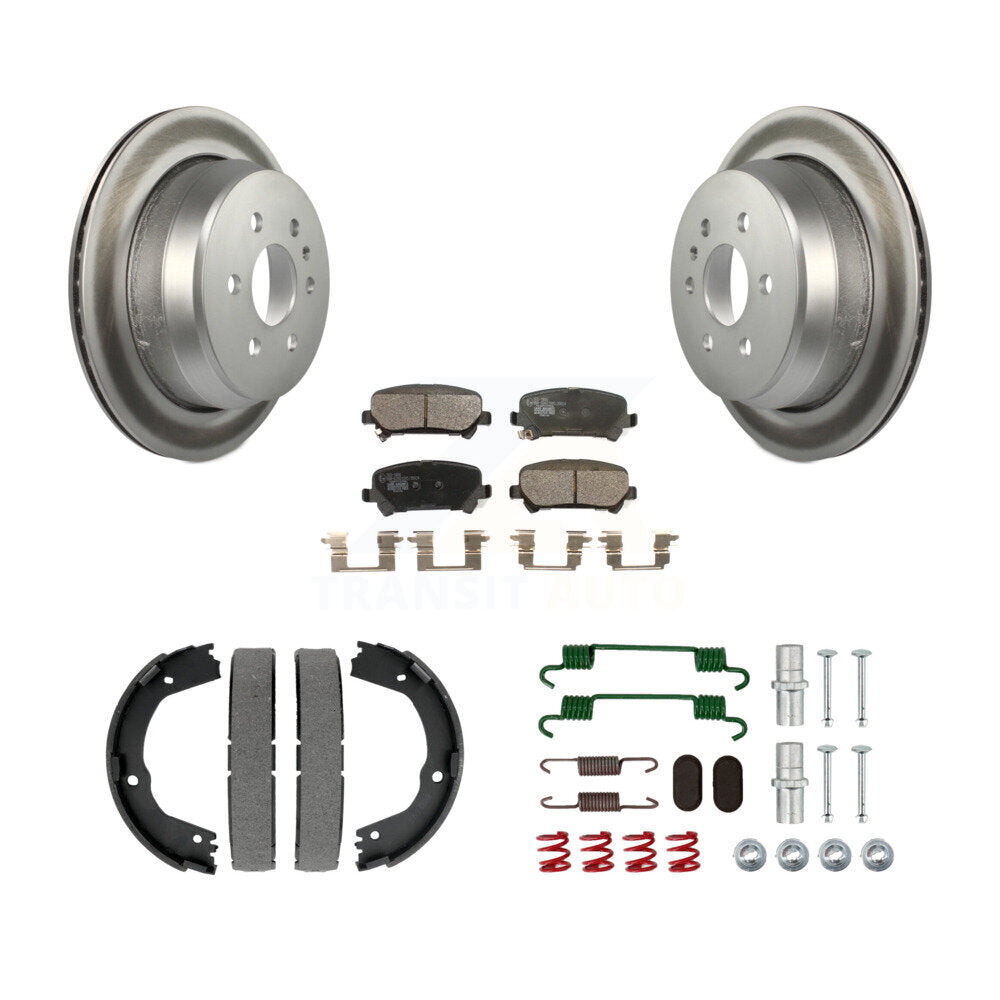 Coated Disc Rotors and Ceramic Brake Pads Kit-KGT-104046 - Kit.bestparts.ca Kit.bestparts.ca