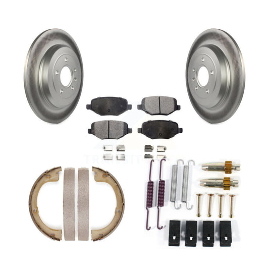 Coated Disc Rotors and Ceramic Brake Pads Kit-KGT-104053 - Kit.bestparts.ca