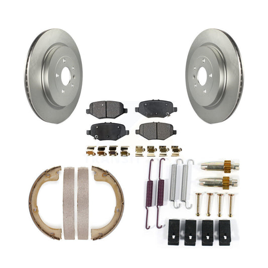 Coated Disc Rotors and Ceramic Brake Pads Kit-KGT-104054 - Kit.bestparts.ca