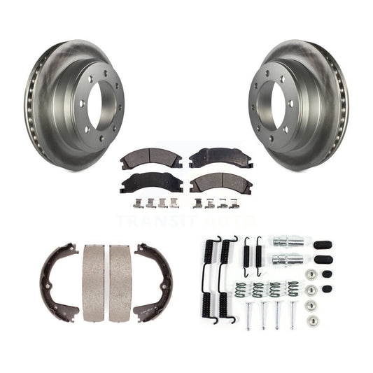 Coated Disc Rotors and Ceramic Brake Pads Kit-KGT-104056 - Kit.bestparts.ca