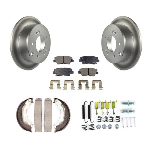 Coated Disc Rotors and Ceramic Brake Pads Kit-KGT-104058 - Kit.bestparts.ca