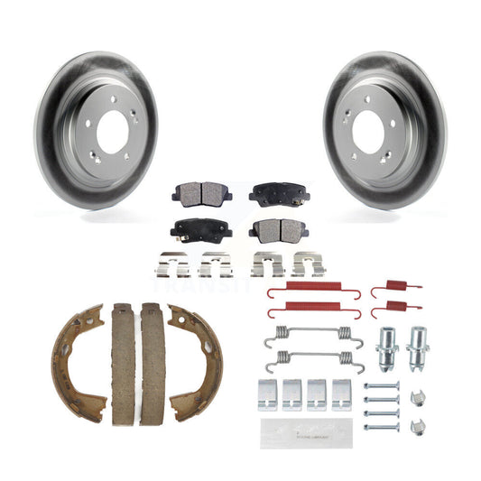Coated Disc Rotors and Ceramic Brake Pads Kit-KGT-104059 - Kit.bestparts.ca