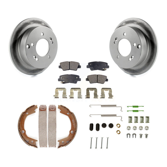 Coated Disc Rotors and Ceramic Brake Pads Kit-KGT-104063 - Kit.bestparts.ca
