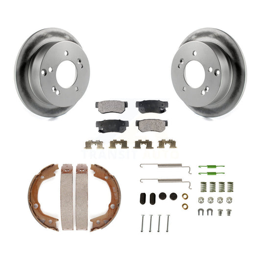 Coated Disc Rotors and Ceramic Brake Pads Kit-KGT-104064 - Kit.bestparts.ca