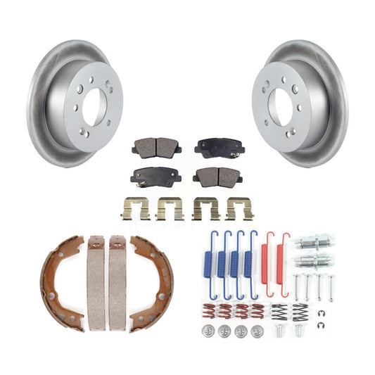 Coated Disc Rotors and Ceramic Brake Pads Kit-KGT-104066 - Kit.bestparts.ca