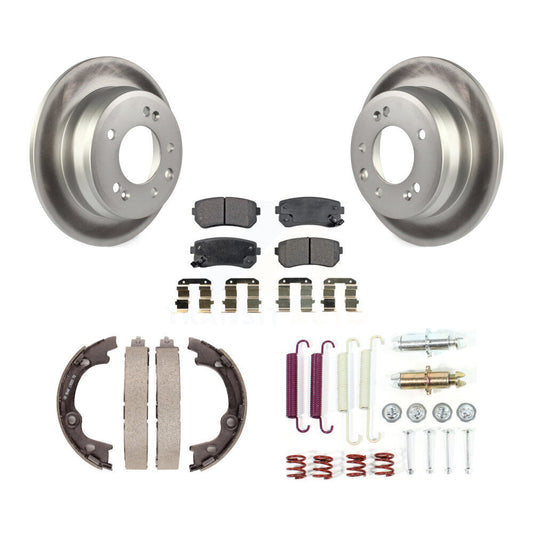 Coated Disc Rotors and Ceramic Brake Pads Kit-KGT-104067 - Kit.bestparts.ca