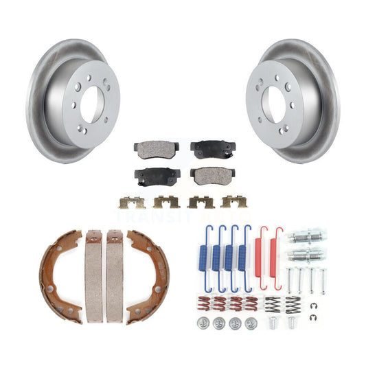 Coated Disc Rotors and Ceramic Brake Pads Kit-KGT-104068 - Kit.bestparts.ca