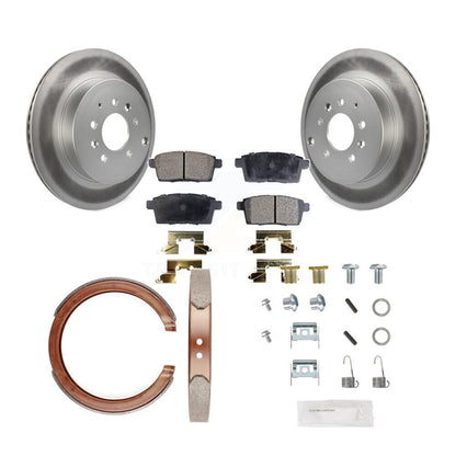 Coated Disc Rotors and Ceramic Brake Pads Kit-KGT-104069 - Kit.bestparts.ca
