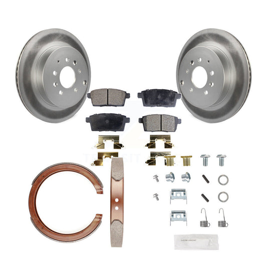 Coated Disc Rotors and Ceramic Brake Pads Kit-KGT-104069 - Kit.bestparts.ca