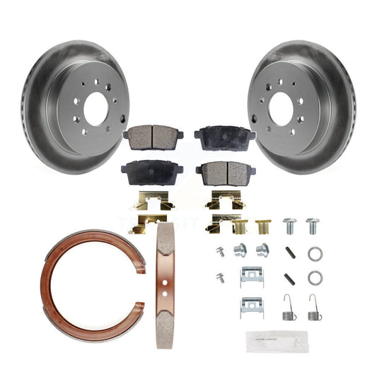 Coated Disc Rotors and Ceramic Brake Pads Kit-KGT-104070 - Kit.bestparts.ca